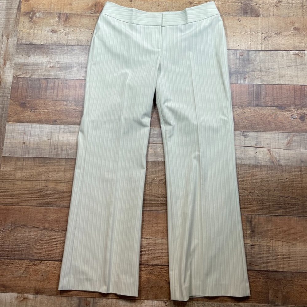 Caslon Tan/Cream/Blue Full Leg Pants size 10P